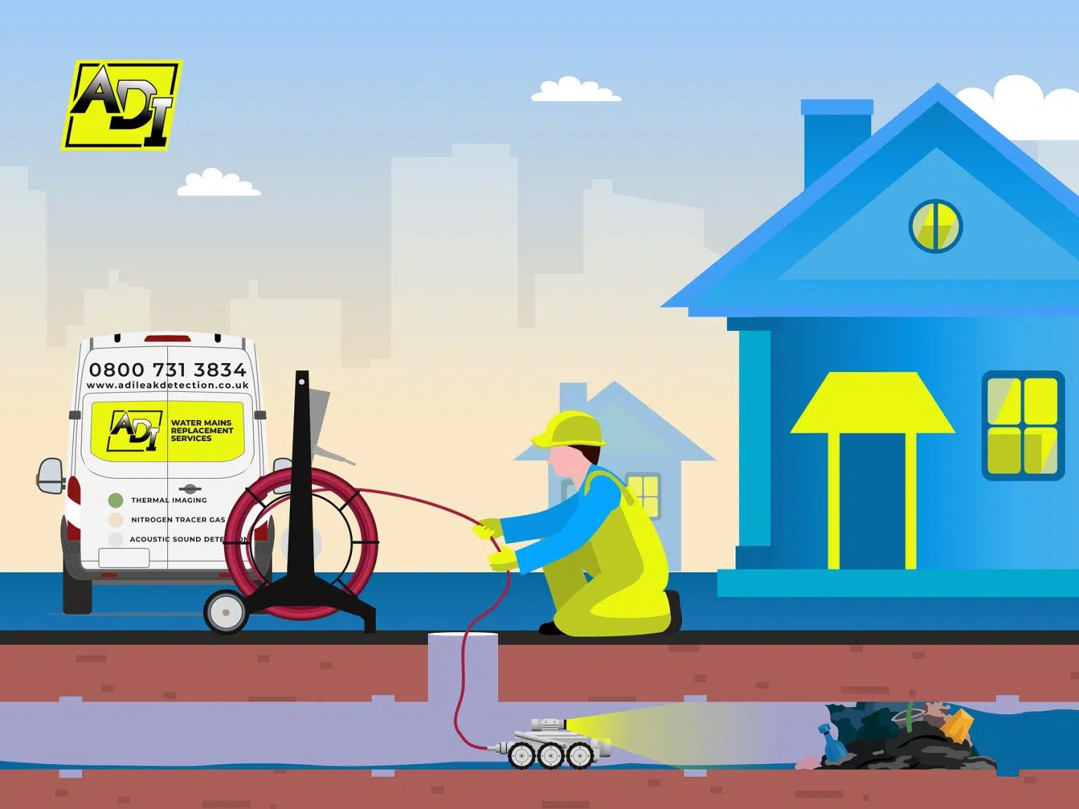 Drainage CCTV Surveys & Investigations Luton